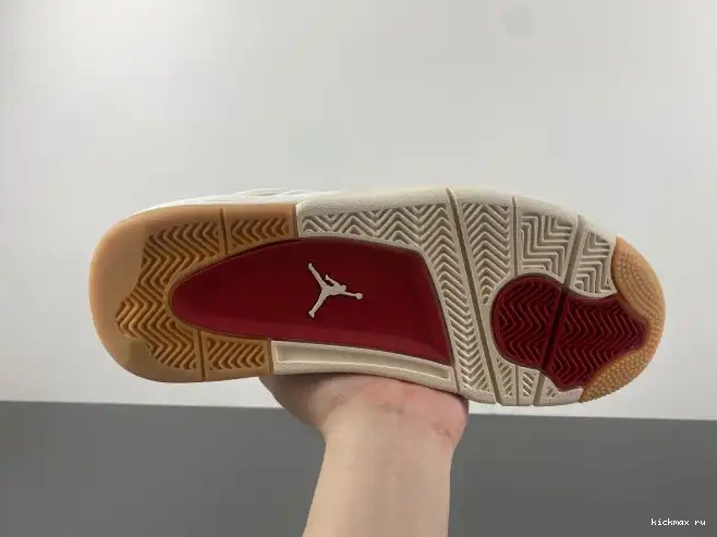 Cheap Kickmax Air AO2571-100 4 Jordan 'White' x Levi's 0609